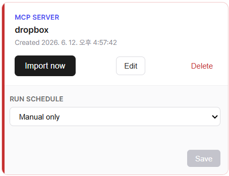 Source registered